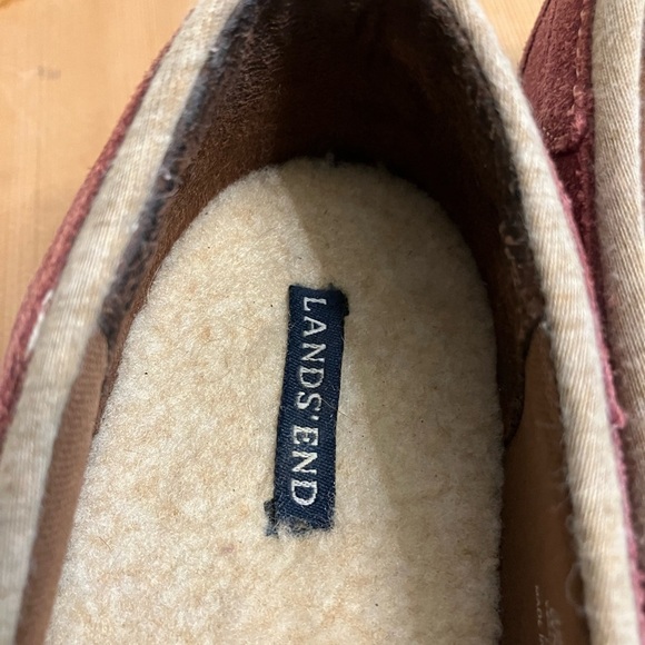 EUC Lands End Womens Terrain Lodge Leather Slip On Mary Jane Size 8B - Picture 6 of 8